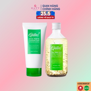 COMBO LÀM SẠCH SÂU DÀNH CHO DA MỤN GILLA8 ( TONER-SRM)