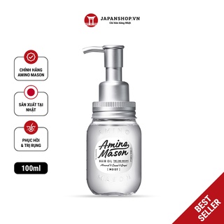 Tinh dầu dưỡng phục hồi tóc hư tổn, tạo nếp tóc Amino Mason 2nd Hair Oil 100ml made in Japan