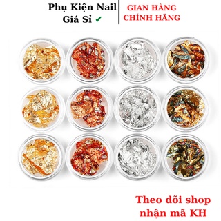 Sét Giấy nhún 4 màu 12 ô trang trí móng