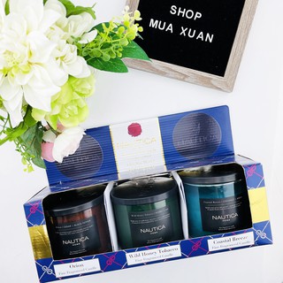 Nến thơm Nautica nhiều mùi, 411g