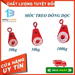 [ DÒNG DỌC KÉO] MÓC TREO DÒNG DỌC - MITUHOME - KÉO TAY KÉO CÁP KÉO DÂY - CÁC LOẠI 30kg, 50kg, 100kg