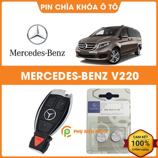 Pin chìa khóa ô tô Mercedes V220 chính hãng Mercedes sản xuất tại Indonesia 3V Panasonic