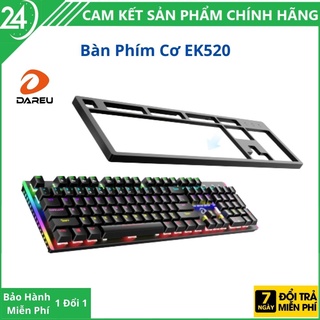 Bàn Phím Cơ Gaming DAREU EK520 - Cơ Quang, Chống Nước (WATERPROOF, Optical switch, MULTI LED) - Hàng Chính Hãng
