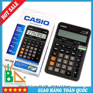 Máy Tính Cầm Tay Casio AX 12B Giá Rẻ Bảo Hành Chính Hãng