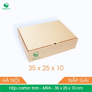 M9A - 35x25x10 cm - 25 Thùng hộp carton trơn đóng hàng