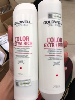 [#goldwell-đức] Dầu gội xả dưỡng tóc nhuộm Goldwell Color Extra Rich 250mlx2