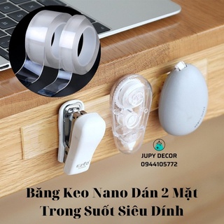 [Sẵn HCM] Băng keo 2 mặt siêu dính trên nhiều bề mặt chất liệu không cần khoan đục tiện lợi vô cùng