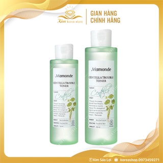 Toner Mamonde rau má giúp giảm mụn cho da dầu nhạy cảm