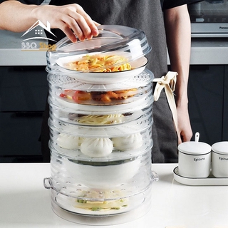 [RẺ VÔ ĐỊCH] Tháp Cách Nhiệt Nắp đậy Thức ăn Chống Bụi bẩn, Chống Ruồi, muỗi