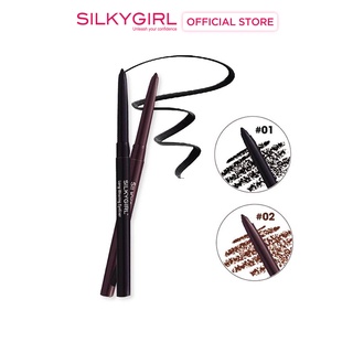 Chì Kẻ Mắt Silkygirl Long Wearing 0.28g