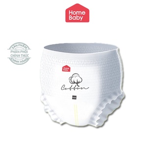 (Miếng dùng thử) Tã Bỉm Nội Địa Trung Homebaby cotton tự nhiên L39, Xl36, XXL33