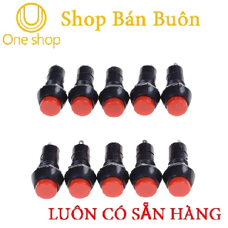 Bộ 10 Nút Nhấn Đề 3A-250VAC Không Giữ Trạng Thái
