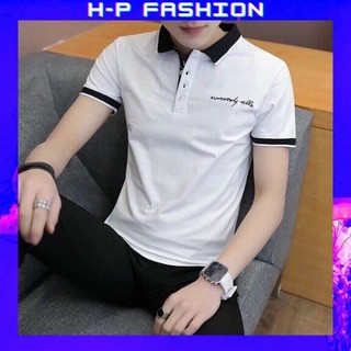 Áo Thun Nam Ngắn Tay Có Cổ  𝐅𝐑𝐄𝐄 𝐒𝐇𝐈𝐏  Áo Phông Nam Đẹp Vải Thun Co Giãn Thời Trang Hpfashion - ATNCT65