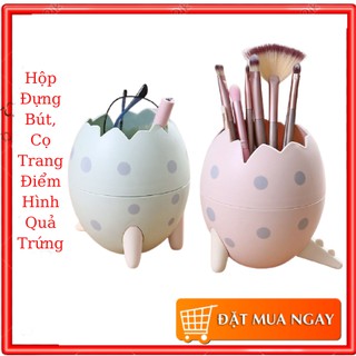 Hộp Đựng Bút, Cọ Trang Điểm Hình Quả Trứng