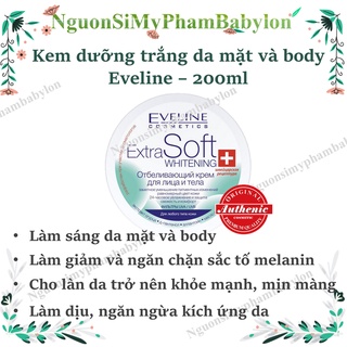 Kem trắng da Eveline Extra - Body Eveline