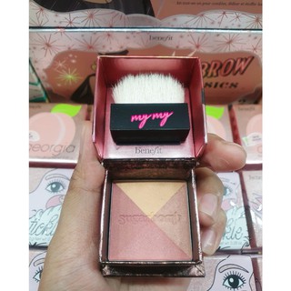 Benefit - Má hồng 4 ô Mini Size Benefit Sugarbomb Rosy Pink Blush 3.5g