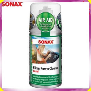 Sản Phẩm Chai khử mùi, diệt khuẩn làm sạch dàn lạnh xe hơi thương hiệu cao cấp Sonax 323100 . .