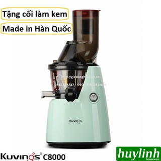 [Mã ELHAMS5 giảm 6% đơn 300K] Máy ép trái cây chậm Kuvings C8000 (model mới) - Made in Hàn Quốc - Tặng cối làm kem