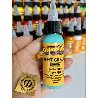 Mực xăm Eternal màu xanh ngọc MINT GREEN