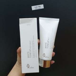 Kem dưỡng trắng body 9Wishes White Tone Up Body Serum