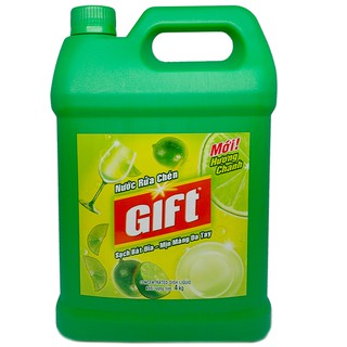 Nước rửa chén Gift Trà Chanh / Chanh 3.8kg