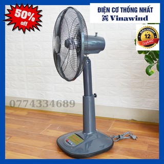 Quạt cây lửng -Quạt Rút Vinawind QĐM-400ĐK -Sải cánh 40cm, phím bấm 3 tốc độ- chắc chắn - êm ái -tiết kiệm điện