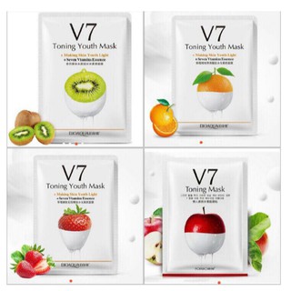 COMBO 10 miếng Mặt nạ dưỡng da V7 Toning Youth Mask Bioaqua