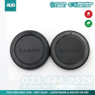 Nắp Cáp che máy ảnh Panasonic Lumix (1 bộ gồm nắp body và nắp sau lens) - AUG Camera &amp; Decor Hà Nội