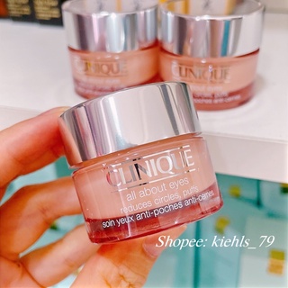 Kem Dưỡng Da Vùng Mắt Clinique All About Eyes Cream Fullsize- unbox