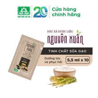 Dầu xả dược liệu Nguyên Xuân (10gói x 5.5ml)