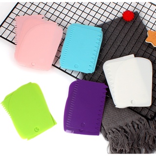 Set 03 dụng cụ cắt bột, tạo vân bánh bằng nhựa tiện lợi