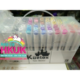 Set màu dạ Marker Kuelox 48/ 60/ 72 màu