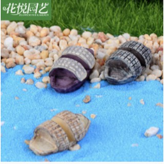 Thuyền Sứ Mini Phụ Kiện Tiểu Cảnh, Chậu Cây, Bể Cá