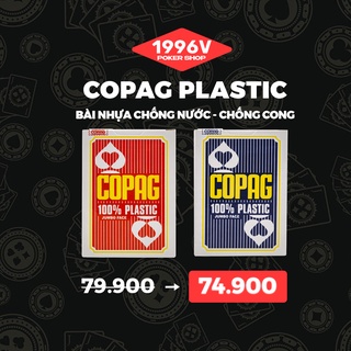 Bài tây nhựa bridge size, bài poker Copag Plastic Card số to Jumbo chống nước - 1996V Poker Shop
