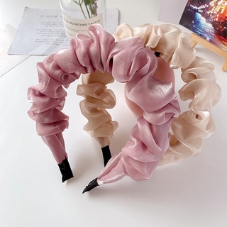 Bờm tóc lụa dúm thời trang