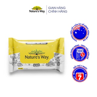 Khăn Giấy Ướt Nature's Way Không Mùi, An Toàn Cho Da Của Bé Cao Cấp