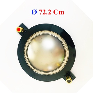 Coil Loa Treble 72.2 mm màng Titan có cọc  - Côn loa tép 72.2 mm titan loại đẹp có càng