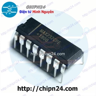 [3 CON] IC MAX232 DIP-16 (IC giao tiếp RS232) (MAX 232)
