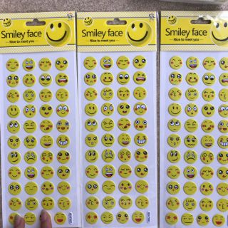 sỉ 5 miếng dán sticker mặt cười siêu đẹp  siêu ngộ nghĩnh tuyệt  đẹp
