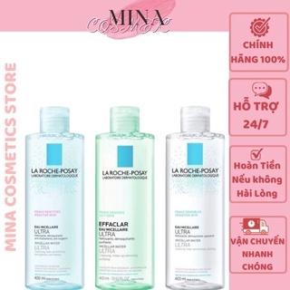 Tẩy trang [Sạch 100%-hàng Auth] Nước tẩy trang La Roche Posay Dành cho da dầu và da nhạy cảm