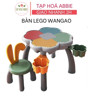 Bộ bàn ghế xếp hình cho bé trai bé gái, đồ chơi lắp ráp thông minh phát triển trí tuệ cho trẻ - Hãng Wangao