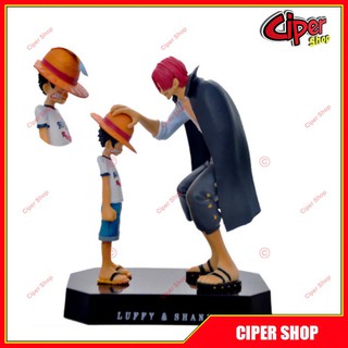 Mô hình Luffy - Shanks - One Piece