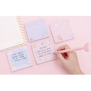 Note vuông, tập giấy ghi chú mẫu mới nhiều màu. STT004