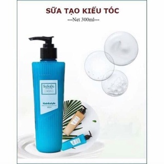 Kem xả khô tạo kiểu cho tóc xoăn Sasaba 300ml