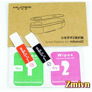Bộ 2 miếng dán màn Xiaomi Miband 2