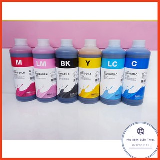 Mực in Epson - Mực nước inktec Hàn Quốc dùng cho máy in phun màu Epson loại 1 lít