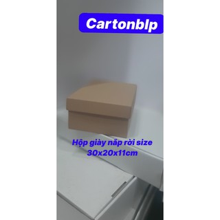 HỘP GIÀY, ĐỰNG TÚI, QUẦN ÁO PHỤ KIỆN NẮP RỜI SIZE 30X20X11CM