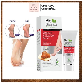 Kem Giảm Nứt Gót Chân Bio Balance Cracked Heel &amp; Foot Balm 60ml [  Có Phiếu Công Bố Của Bộ Y Tế ]