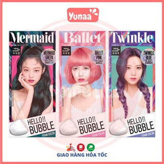 Thuốc Nhuộm Tóc Black pink Hello Bubble Foam Mise En Scene BlackPink Phiên Bản Giới Hạn