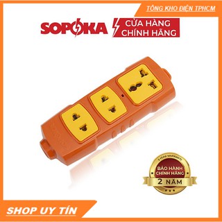 Ổ cắm điện lõi sứ chống cháy SOPOKA 6000W siêu chịu tải